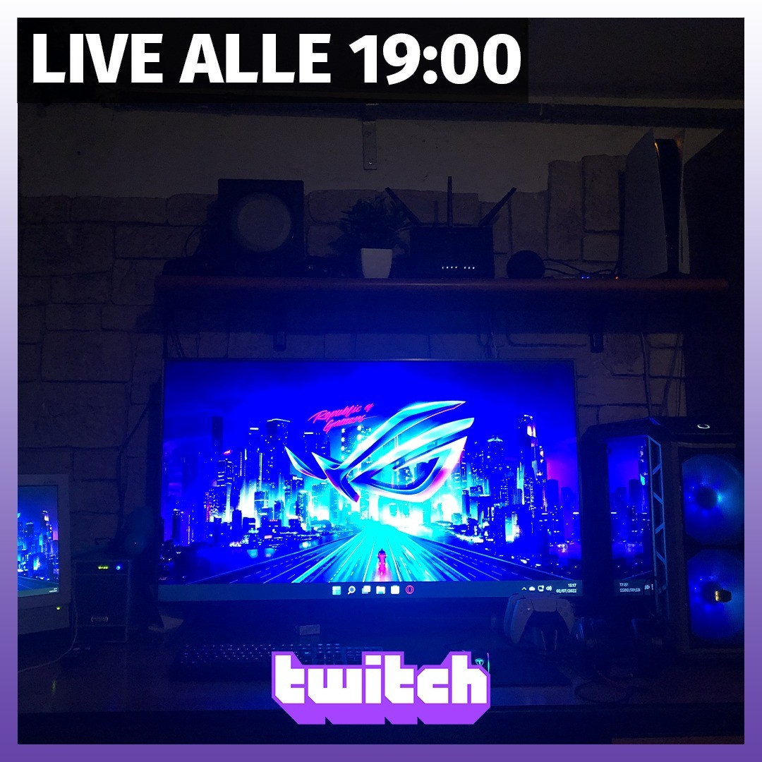 LIVE ALLE 19;00 VI ASPETTO!!!
.
.
.
#twitch #twitchitalia #twitchita #streamer #streamers #4gamehz #online #gaming #gamingitalia #twitchstreamer #streameritaliano #live #onair #simone961114 #simone